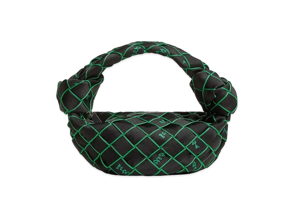 Bottega Veneta Double Knot "Black/Parakeet"