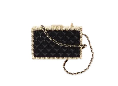 CHANEL Mini Evening Bag Pluxi "Black"