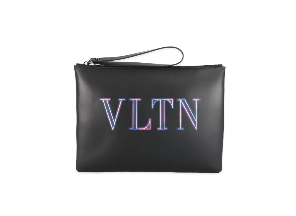 Valentino Neon VLTN Pouch "Black/Multicolor"