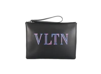 Valentino Neon VLTN Pouch "Black/Multicolor"