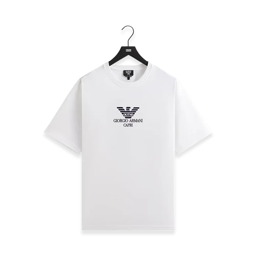 Kith x Giorgio Armani Capri Tee "White"
