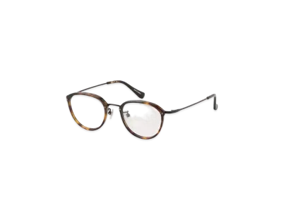 Yohji Yamamoto Y's EYEWEAR C "Demi Brown/Matt Black"