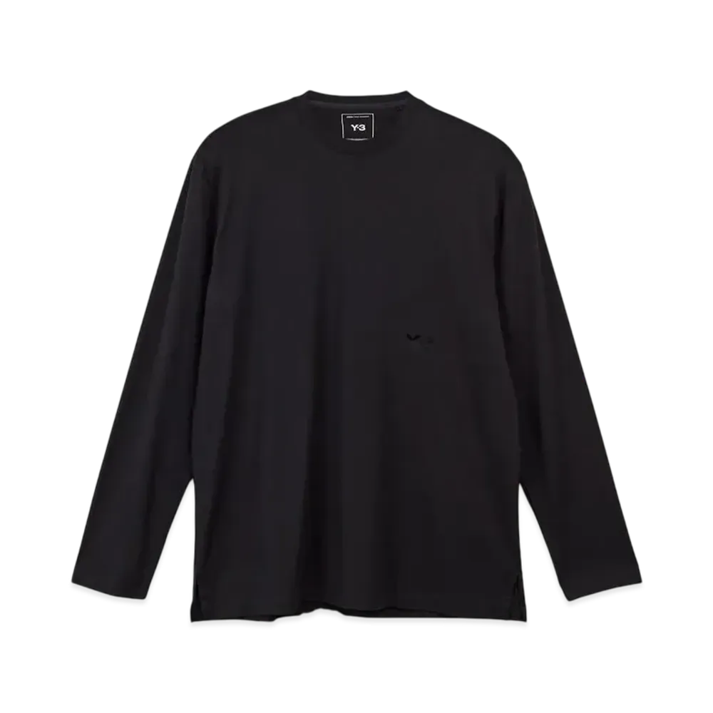 Y-3 U Long Sleeve Tee "Black"