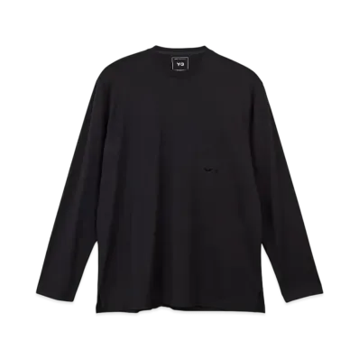 Y-3 U Long Sleeve Tee "Black"