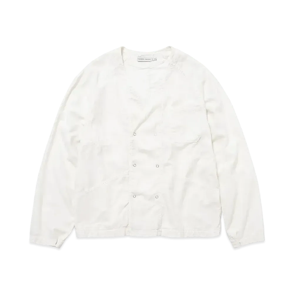 UNDERCOVER OZISM x Nonnative Monk Jacket Cotton Paper Viera Overdyed "Natural"