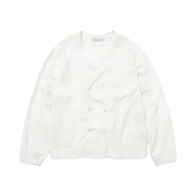 UNDERCOVER OZISM x Nonnative Monk Jacket Cotton Paper Viera Overdyed "Natural"
