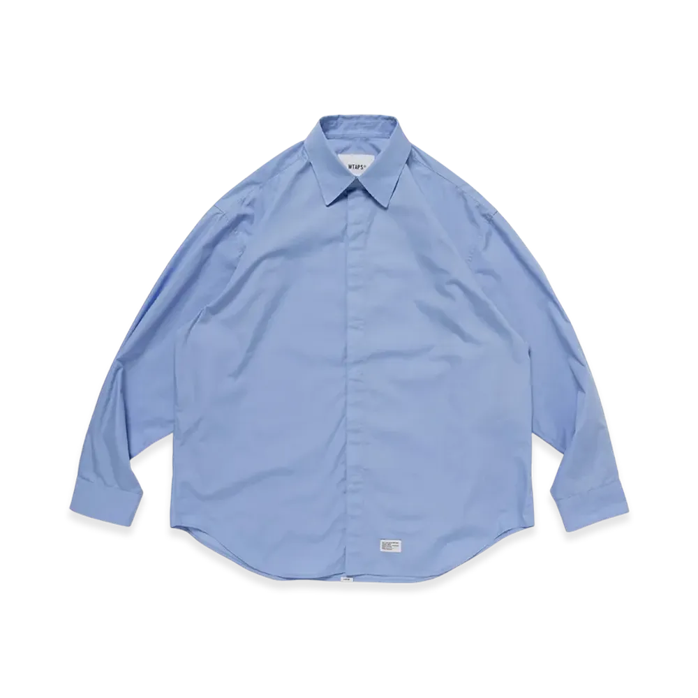 WTAPS Repo 01 / LS / CTPL. Broadcloth "Blue"