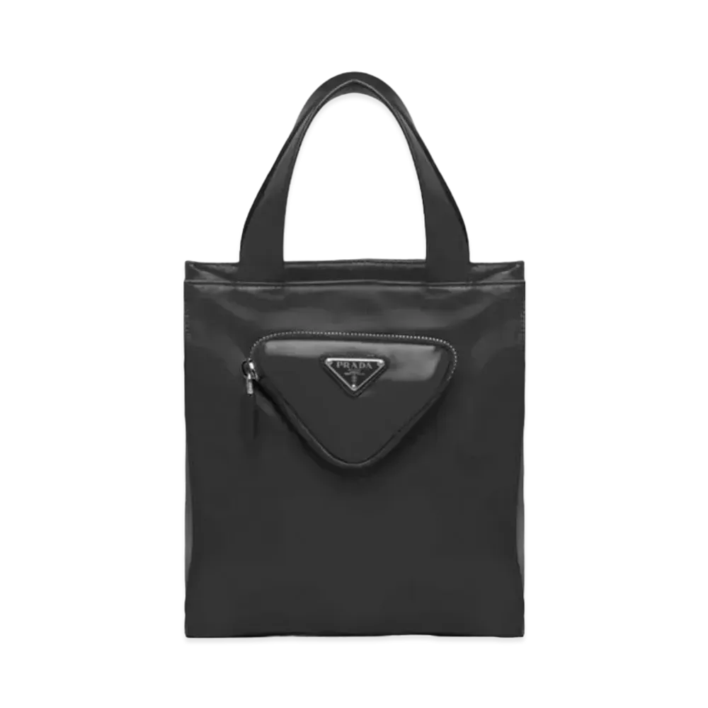 PRADA Nappa Leather Tote Bag "Black"
