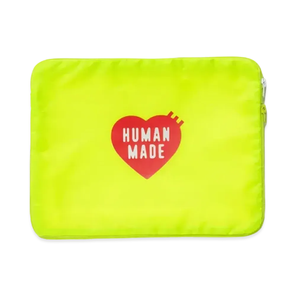 HUMAN MADE Travel Case Large "Yellow"