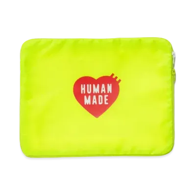 HUMAN MADE Travel Case Large "Yellow"