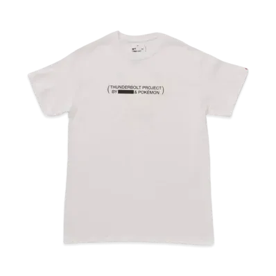 FRAGMENT x POKEMON THUNDERBOLT PROJECT PRINT TEE "White"