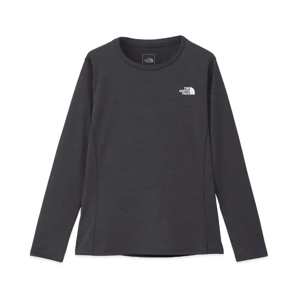 The North Face Long Sleeve Flash Dry 3D Crew "Mix Charcoal"