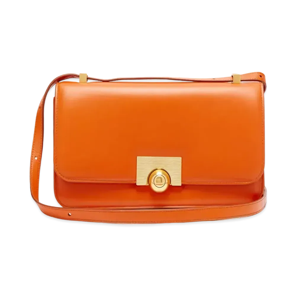 Bottega Veneta BV Classic leather Shoulder Bag "Orange"
