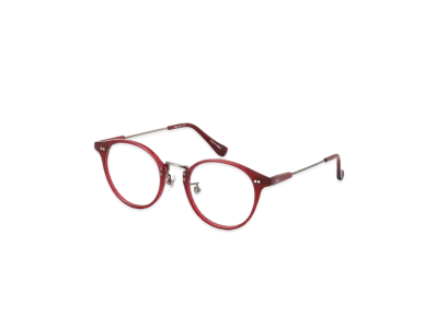 Yohji Yamamoto Y's EYEWEAR F "Red/Brush Gunmetal"