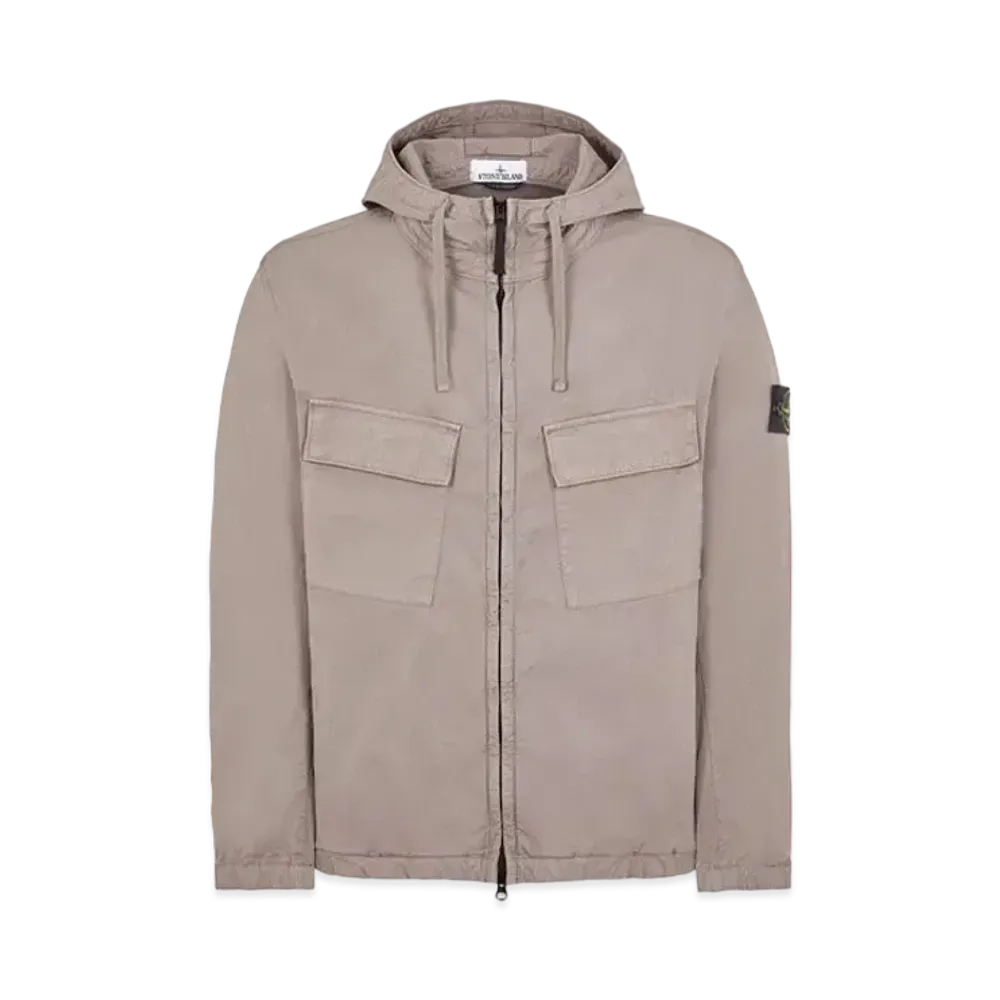 Stone Island 42610 SUPIMA Cotton Twill Stretch-TC "Dope Grey"