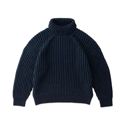 visvim AMPLUS TURTLENECK KNIT "Navy"