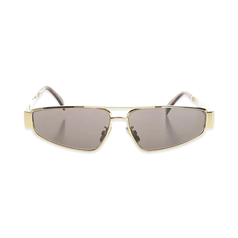 CELINE Women's "Triomphe Metal 05" Sunglasses "Gold"