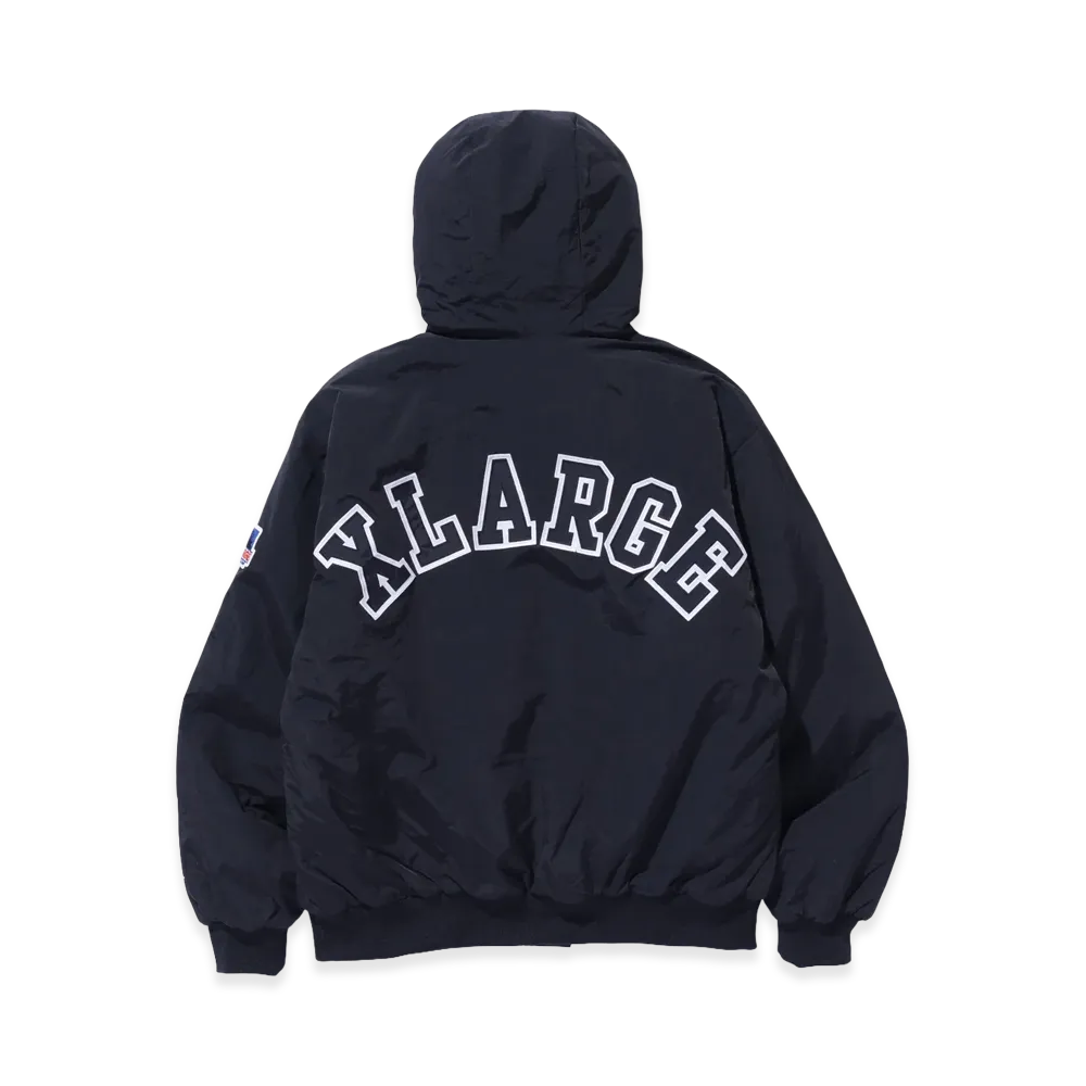 XLARGE Nylon Puffer Jacket "Black"