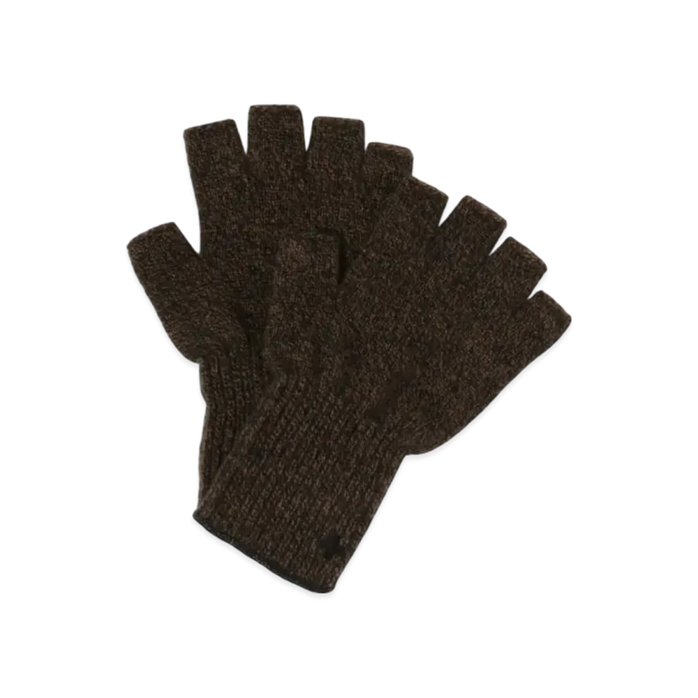 BEAMS Fingerless Glove "Brown"