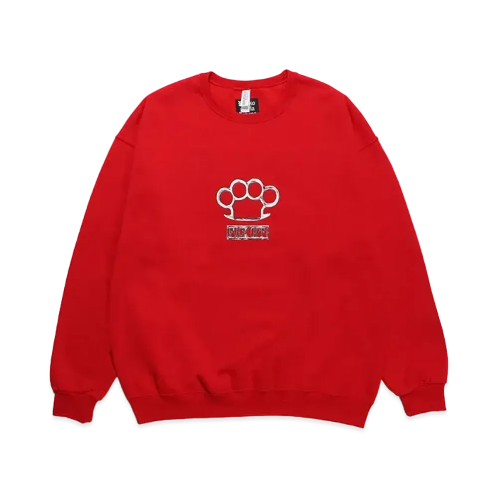 WACKO MARIA Johnny / Sweat Shirt "Red"