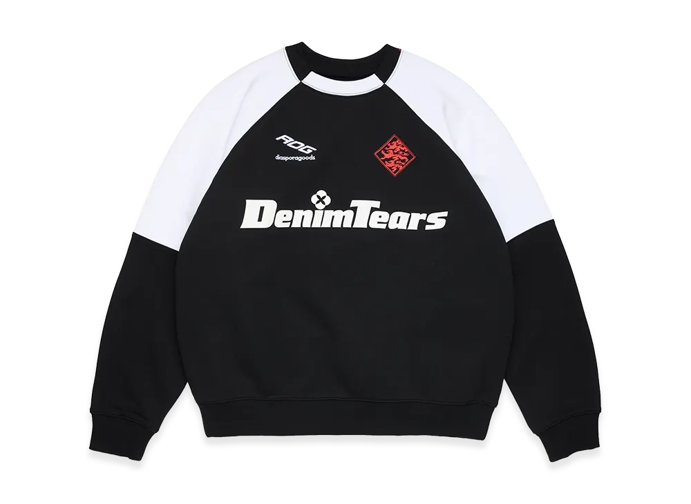DENIM TEARS DT Sport Color Blocked Crewneck 