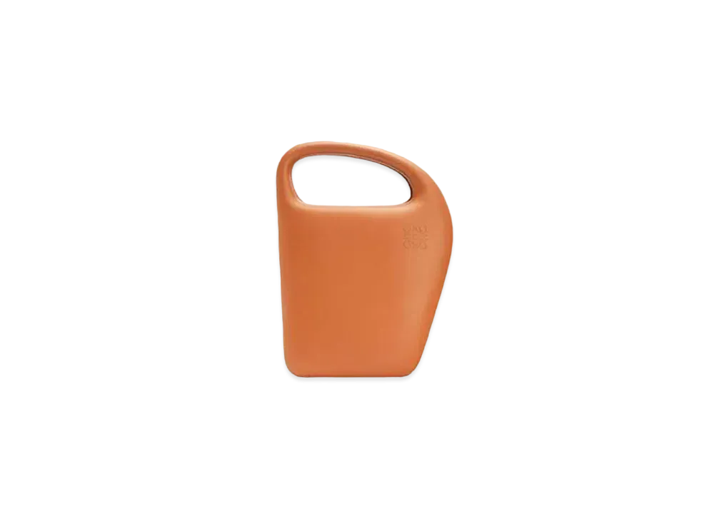 LOEWE Architects D Bag In Natural Calfskin "Tan"