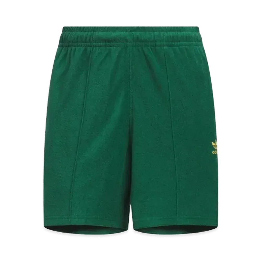 adidas SST Terry Shorts "Collegiate Green/Gold Metallic"