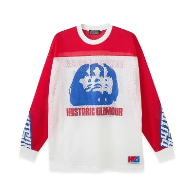 HYSTERIC GLAMOUR Multi Woman MOTO Tee "White"