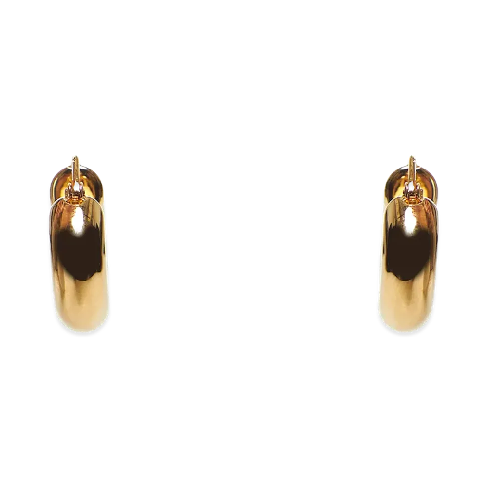 Jil Sander Women's Earrings "Gold"