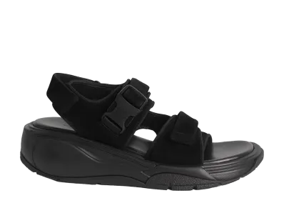 PHOEBE PHILO Women's Pace Runner Sandal "Black"