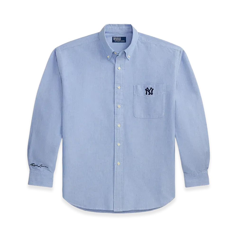 Polo Ralph Lauren x MLB Yankees Oxford Shirt "Blue"
