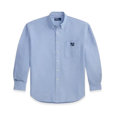 Polo Ralph Lauren x MLB Yankees Oxford Shirt "Blue"