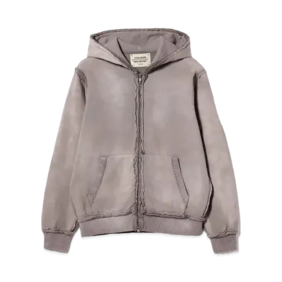 BEAMS FUTURE ARCHIVE / Fade Inside Out Zip Up Hoodie "Gray"