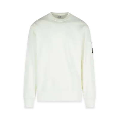 C.P. Company Cotton Sweatshirt "White"