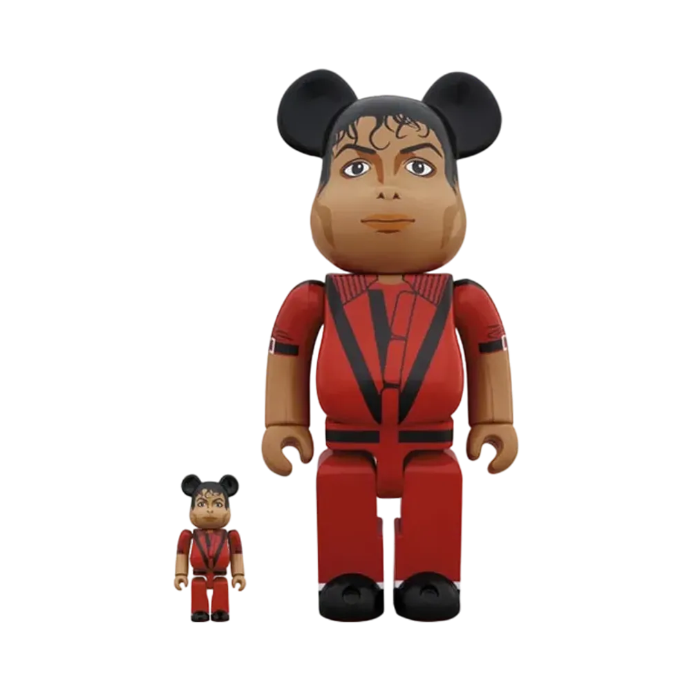 Bearbrick Michael Jackson Red Jacket 100% & 400%