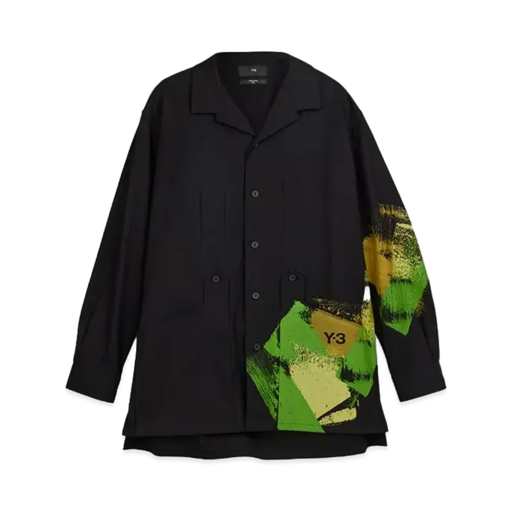 Y-3 GFX WRKWR Shirt "Black"