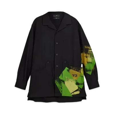 Y-3 GFX WRKWR Shirt "Black"