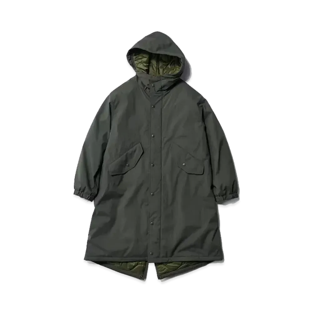 Uniqlo x Engineered Pufftech Hooded Coat (Heattech) "Dark Green"