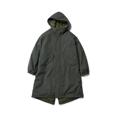 Uniqlo x Engineered Pufftech Hooded Coat (Heattech) "Dark Green"