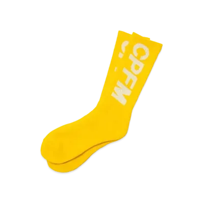 Cactus Plant Flea Market Cpfm Tube Socks "Yellow"