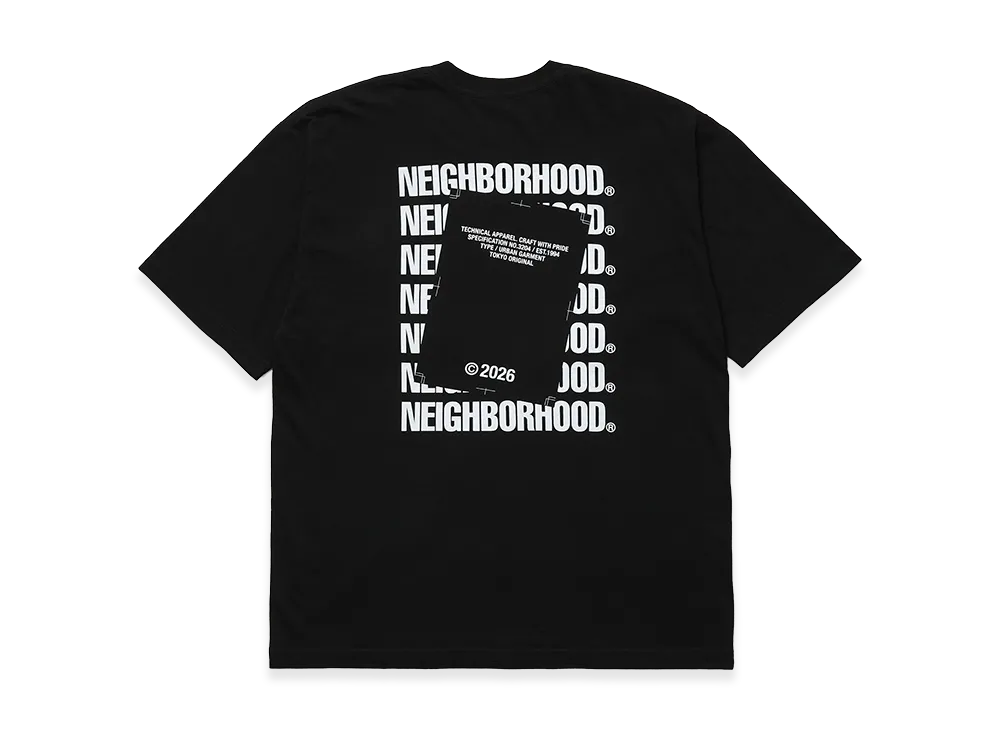 NEIGHBORHOOD NH 261 Spot . Tee SS-3 "Black"