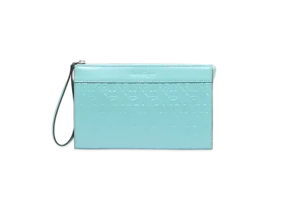 Salvatore Ferragamo Document Holder "Tyrone Turquoise"