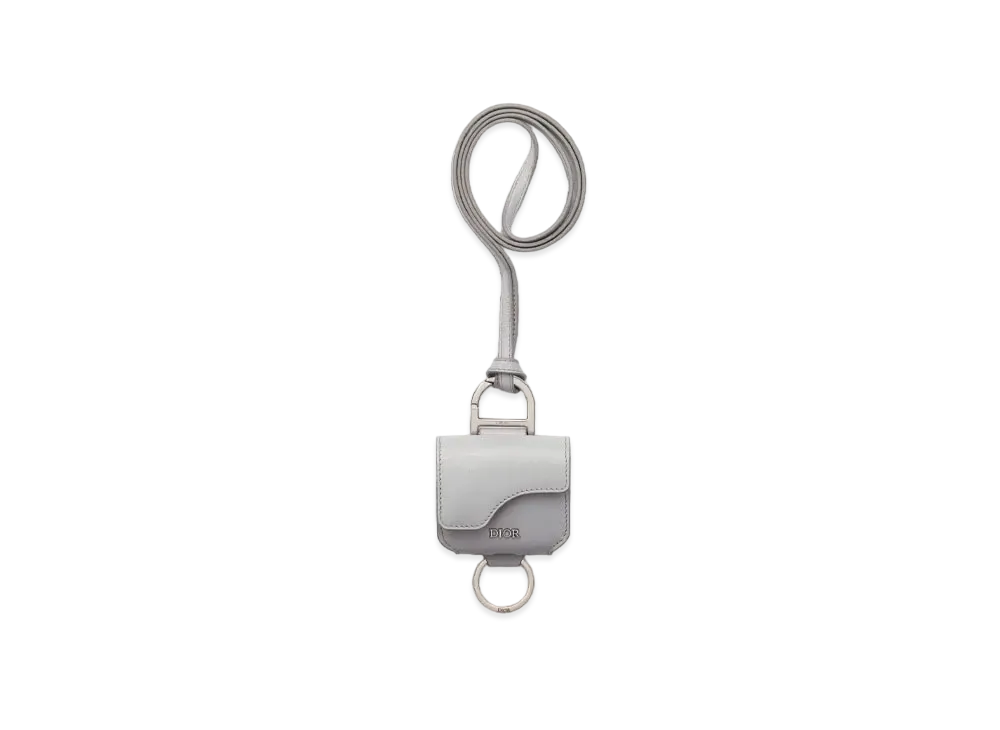 Dior Airpods Pro Case Smooth Calfskin "Gray"