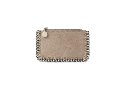 Stella McCartney Falabella Cardholder "Ash Grey"