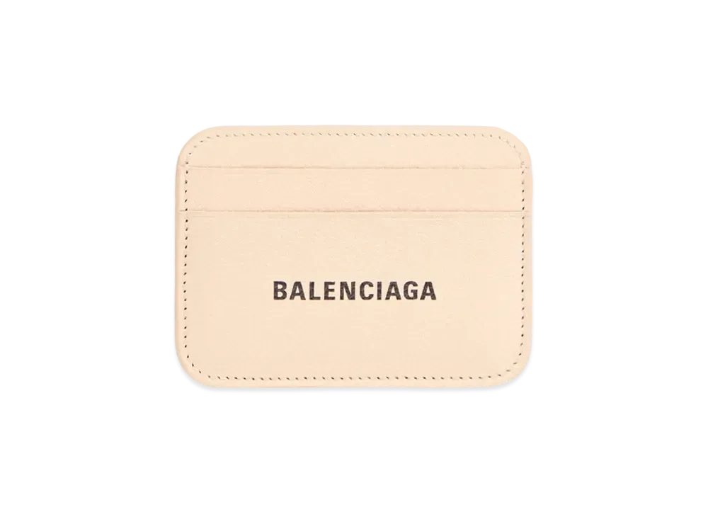 BALENCIAGA Cash Card Holder "Beige"