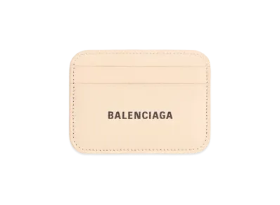 BALENCIAGA Cash Card Holder "Beige"