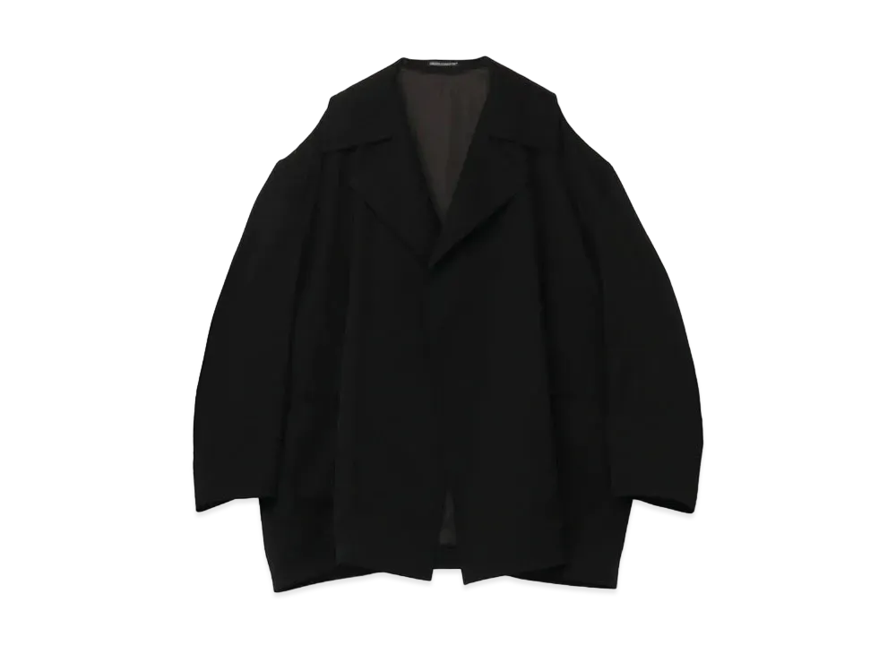 Yohji Yamamoto W/TUXEDO BACK HEM DESIGN "Black"