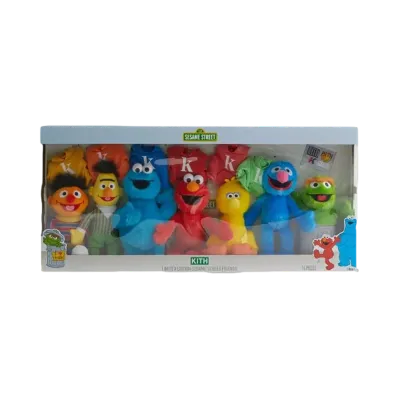 Kith x Sesame Street Plush Set "Multi"