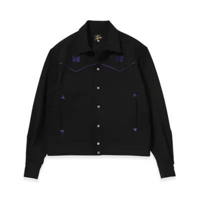 NEEDLES Piping Cowboy Jacket "Black"