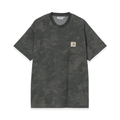 Carhartt WIP S/S Camo Combi T-Shirt "Camo Combi Green/Graphite(Garment Dyed)"